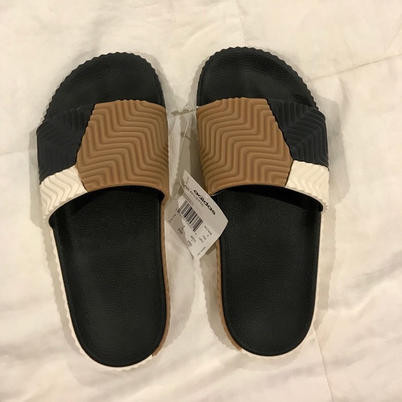 alexander wang x adidas slides
